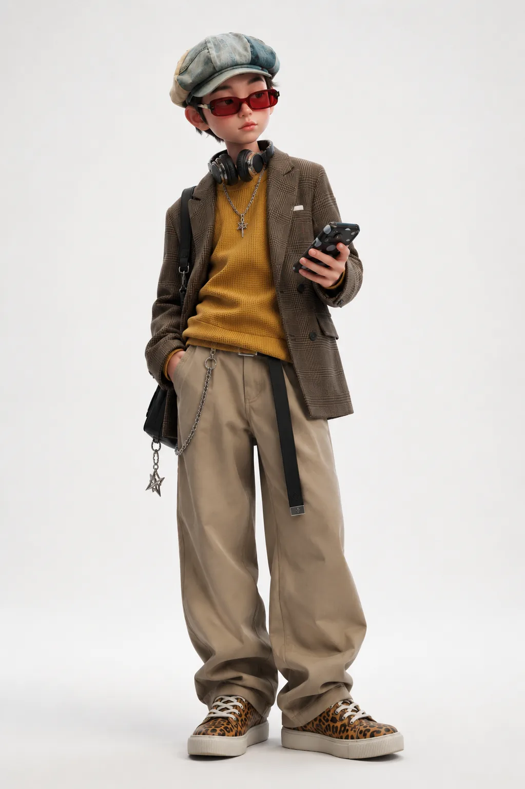 2023 跨年儿童艺术展 · 阶段贴画「画画的少年」